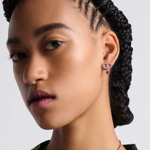 DIOR🎇 Nwt Stud CD Earrings - Picture 4 of 4